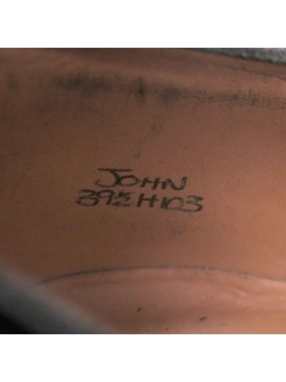 ★SOLD★ Hermes John Lobb Museum Calf Leather Wingtip Medallion Dress Shoes Brown - Picture 8 of 10